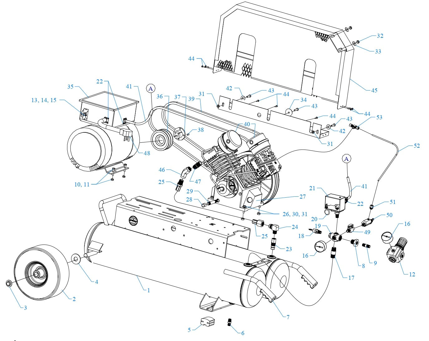 GT5B-15P2-DCS Assembly Parts By Jenny
