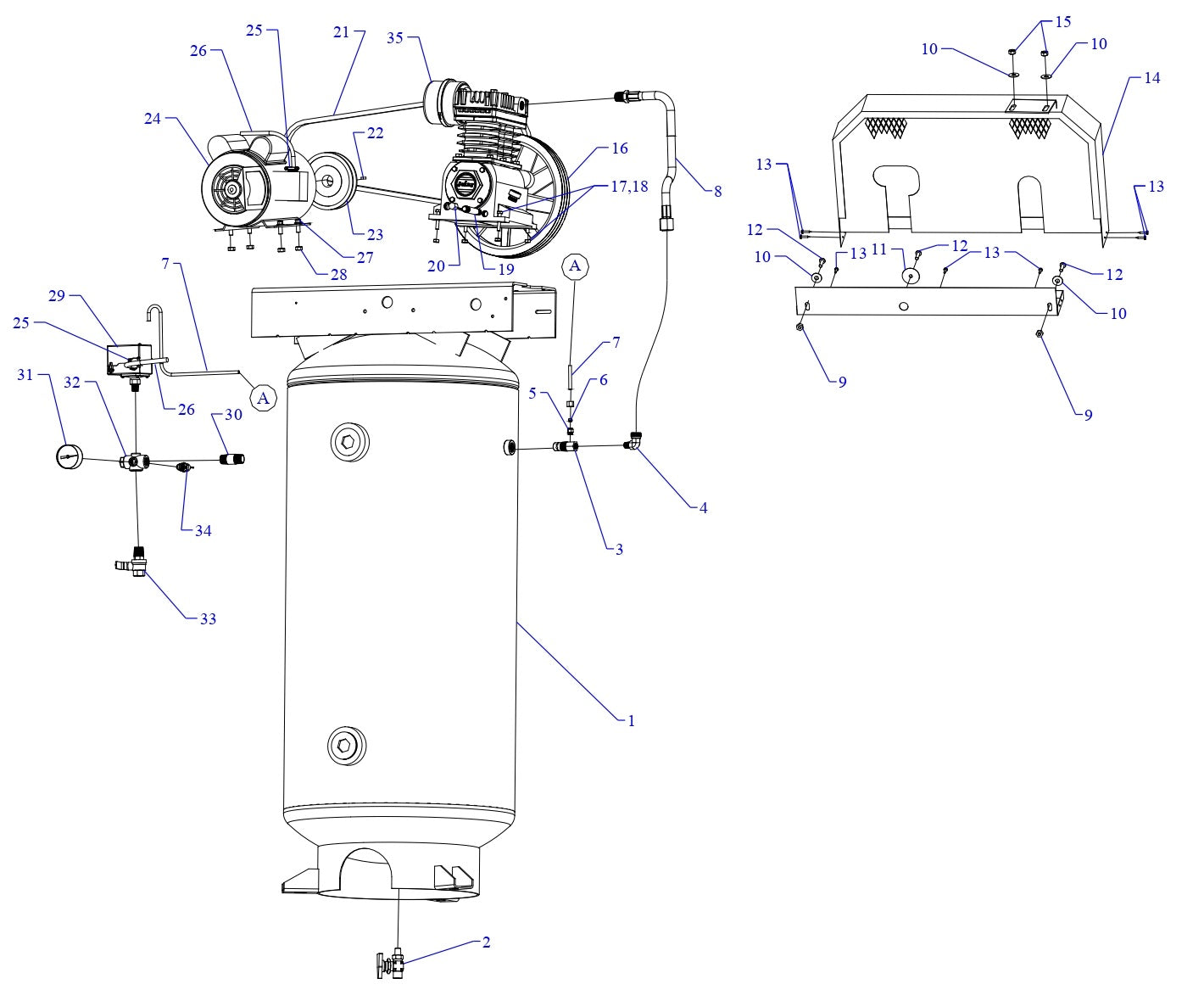 K15A-60V-SSC Single & Three Phase Assembly Parts By Jenny