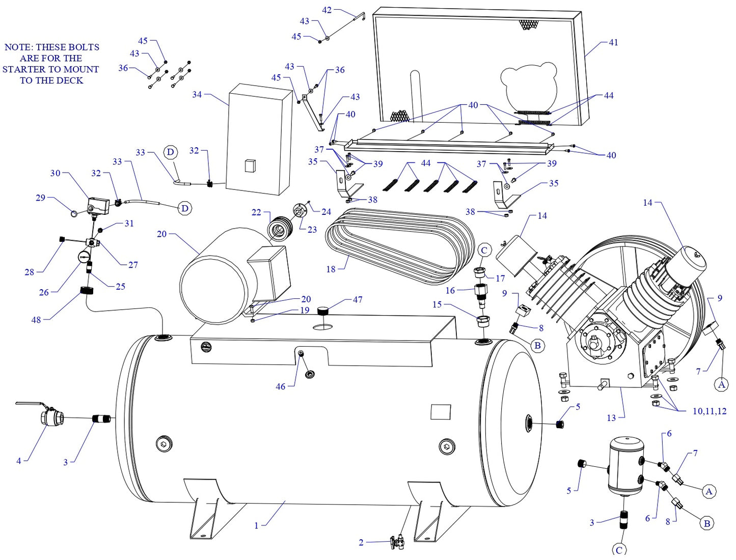 T20B-240-SSC Three Phase Assembly Parts By Jenny