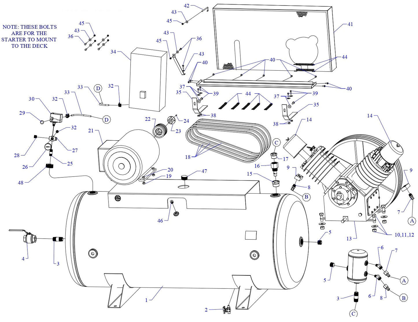 T25B-240-SSC Phase Assembly Parts By Jenny