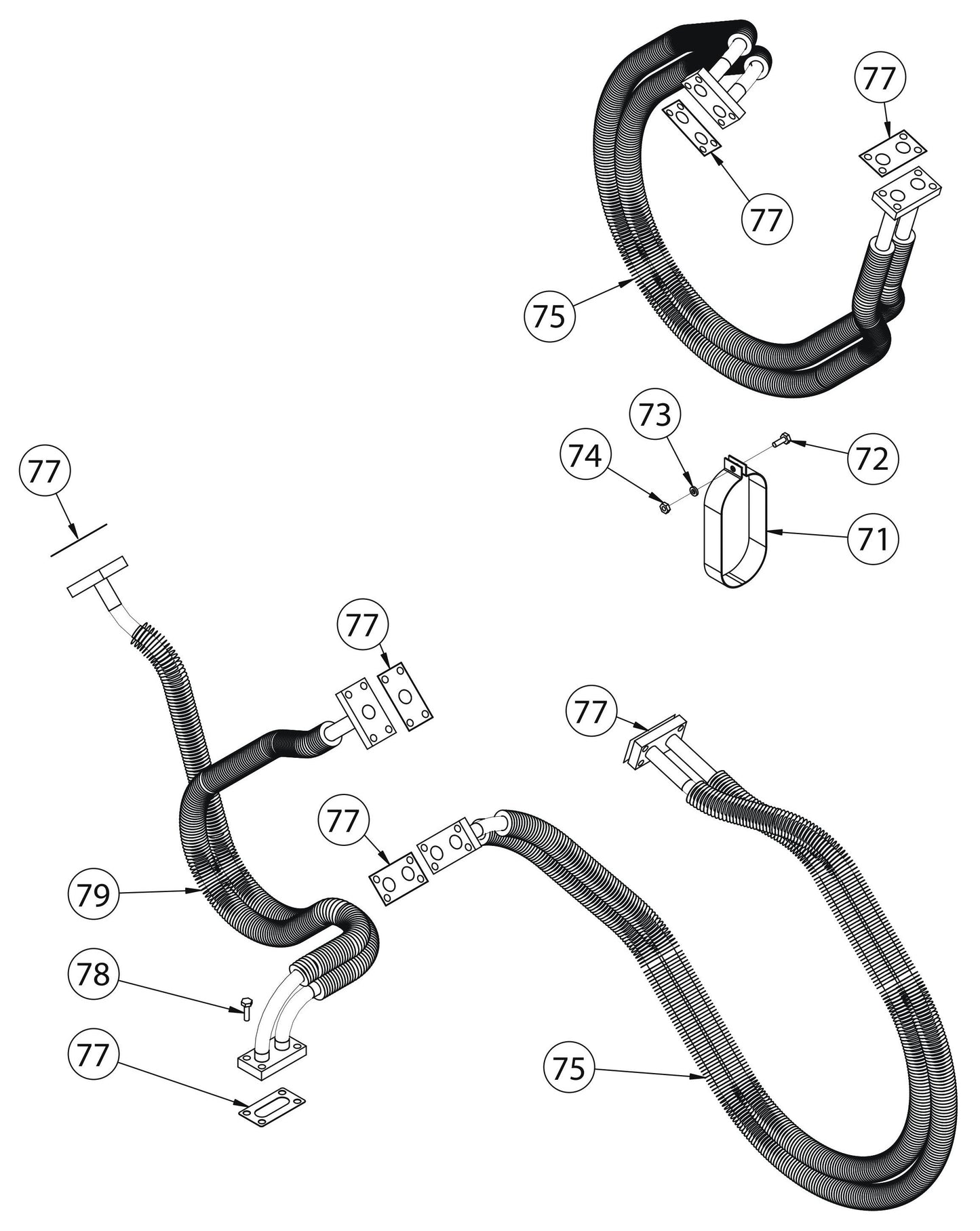 T25C-120C-SSC Air Compressor Assembly-2 Parts