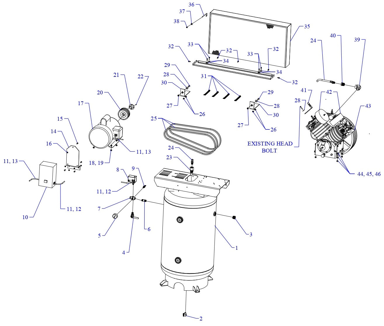 U10B-80V-SSC Single & Three Phase Assembly Parts By Jenny