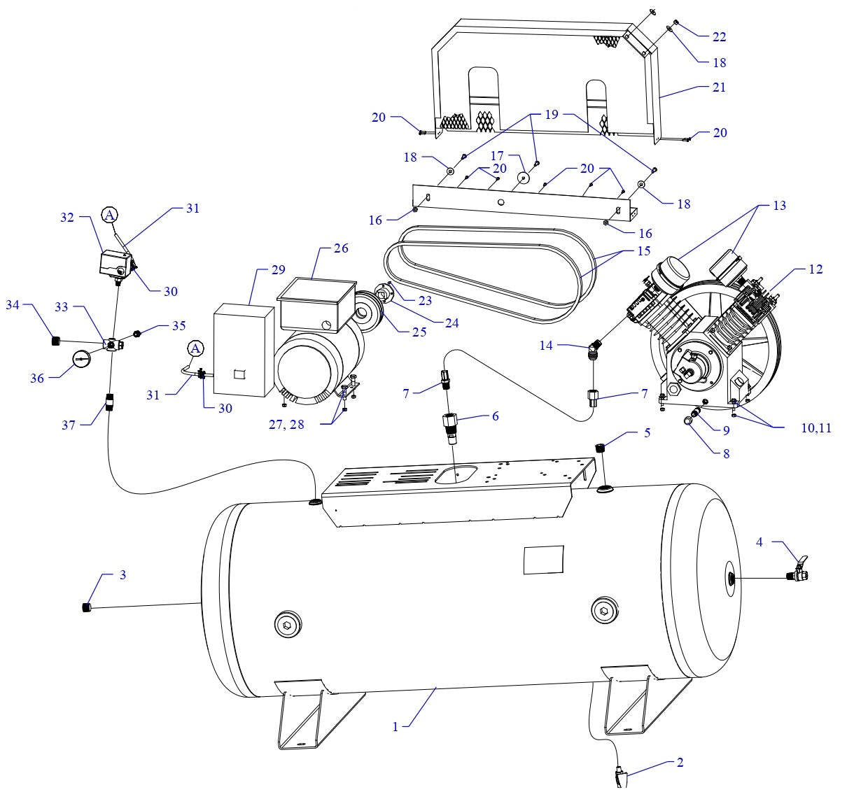 W5B-120-SSC Single & Three Phase Assembly Parts By Jenny
