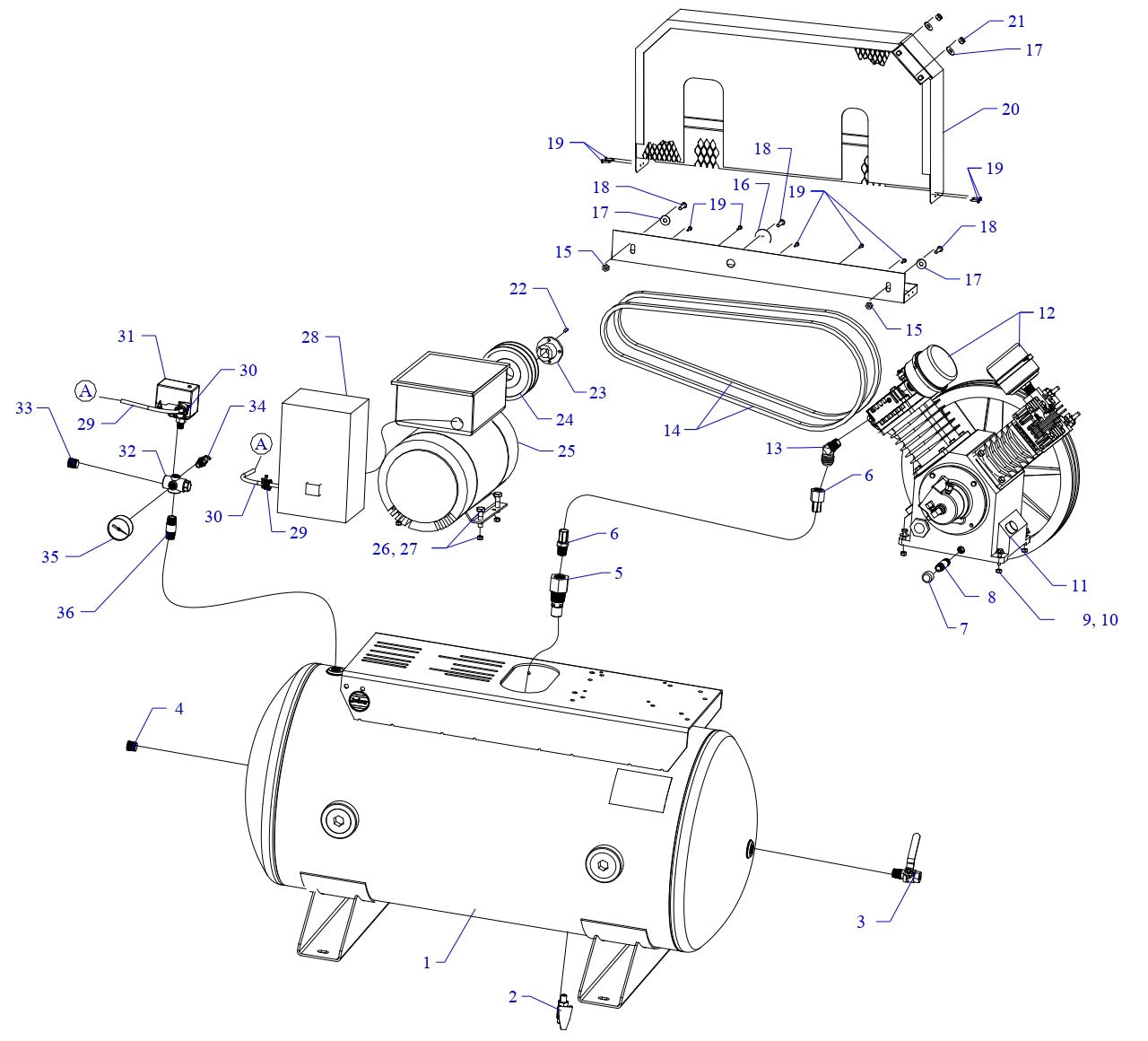 W5B-60-SSC Single & Three Phase Assembly Parts By Jenny
