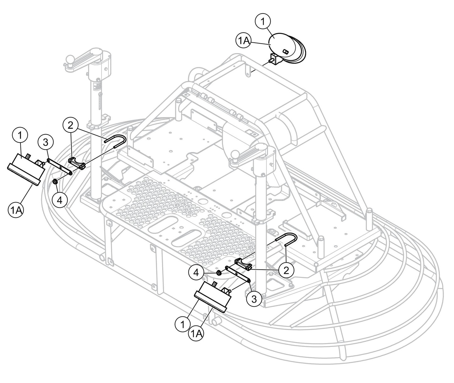 JWN-24HTCSL, JWN-24HSCSL S/N VB0206952 and Above - Lights Assembly Parts