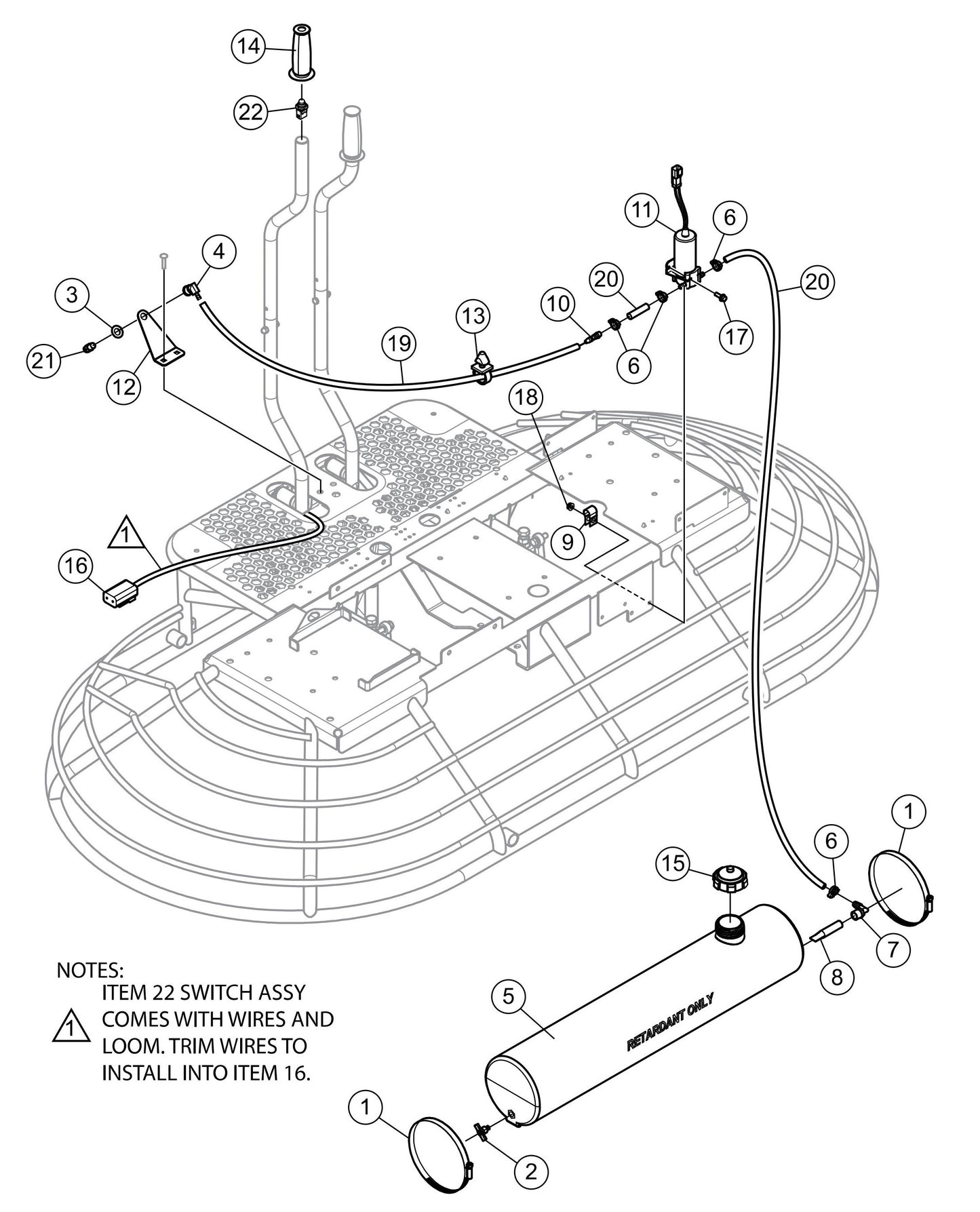 JWN-24HTCSL, JWN-24HSCSL S/N VB0206952 and Above - Spray Assembly (S/N NF0210282 AND BELOW) Parts