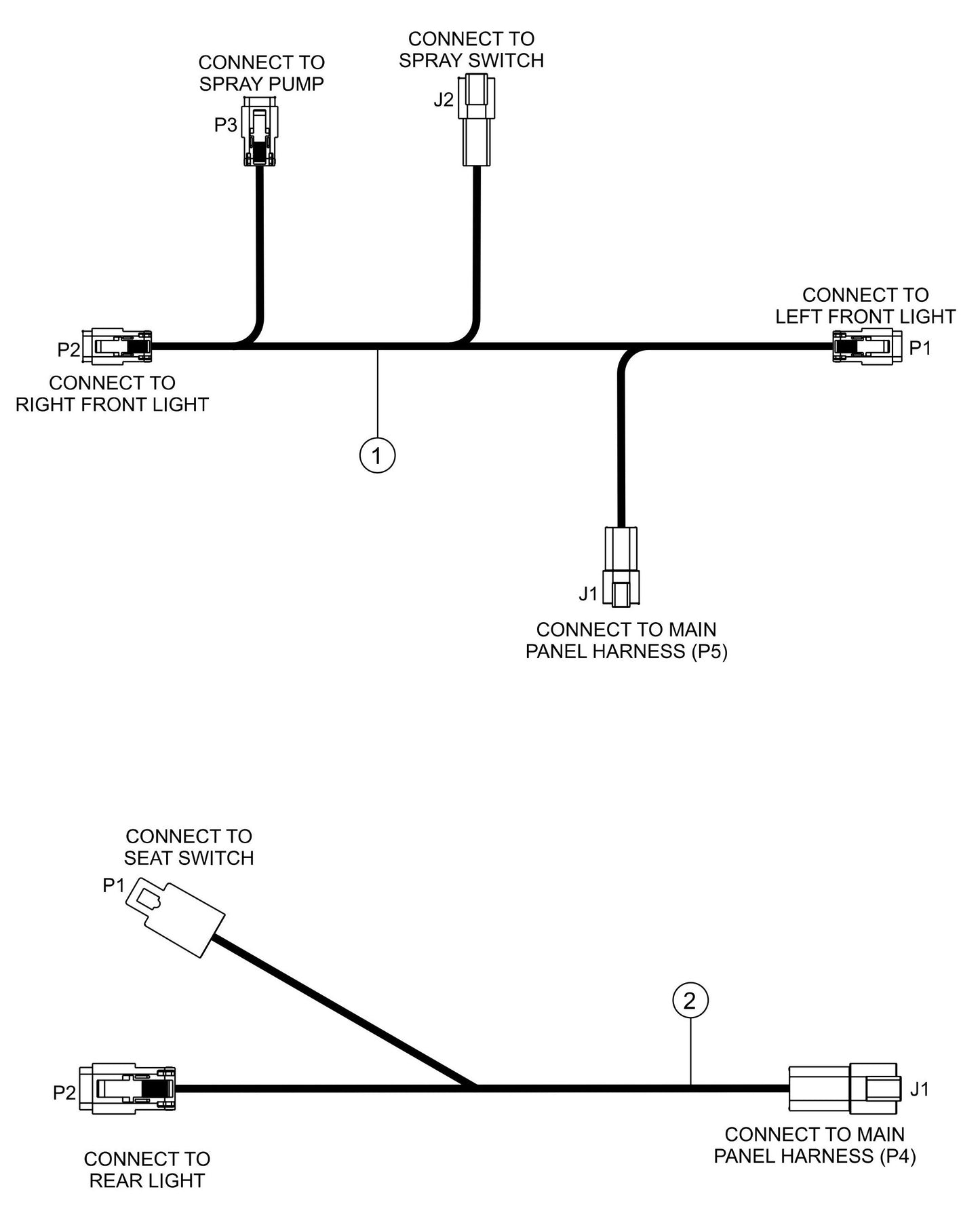 JWN-24HTCSL, JWN-24HSCSL S/N VB0206952 and Above - Harness Assembly Parts