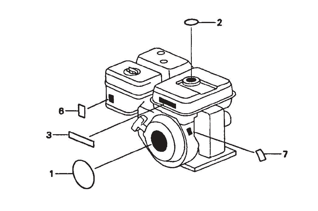 J Series Label Assembly Parts by Multiquip Whiteman