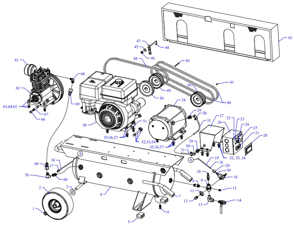 K11HGA-17P-3000W Assembly Parts By Jenny