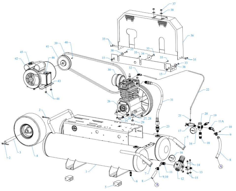 K15A-15P-CRC Assembly Parts By Jenny