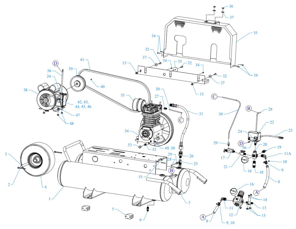 K15A-15P-DCS-DVS Assembly Parts By Jenny
