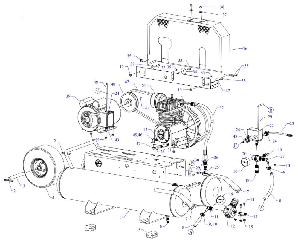K15A-15P-SSC Assembly Parts By Jenny
