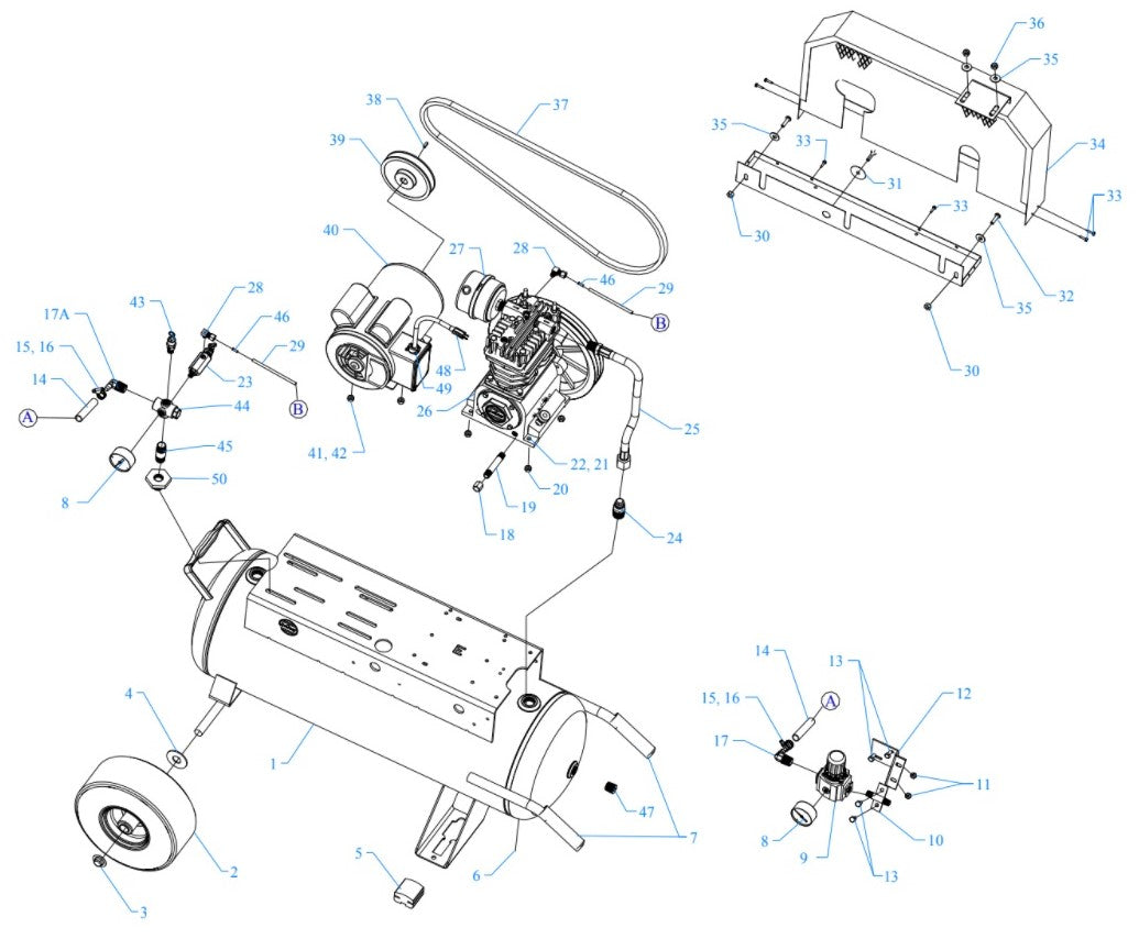 K15A-17P-CRC Assembly Parts By Jenny