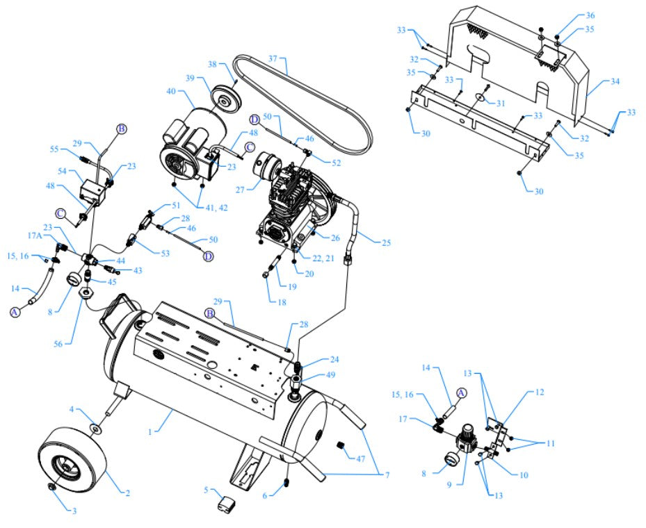 K15A-17P-DCS Assembly Parts By Jenny