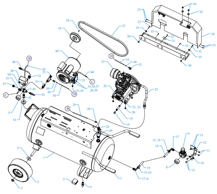K15A-30P-DCS-DVS Assembly Parts By Jenny