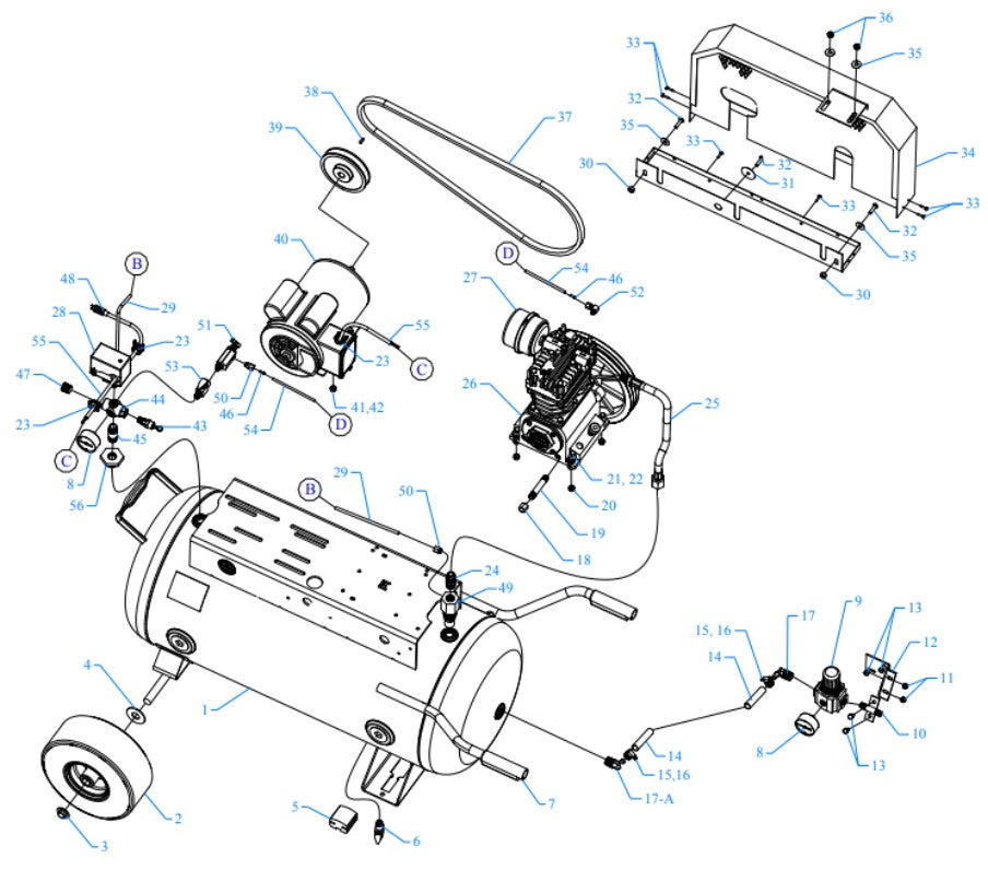 K15A-30P-DCS Assembly Parts By Jenny