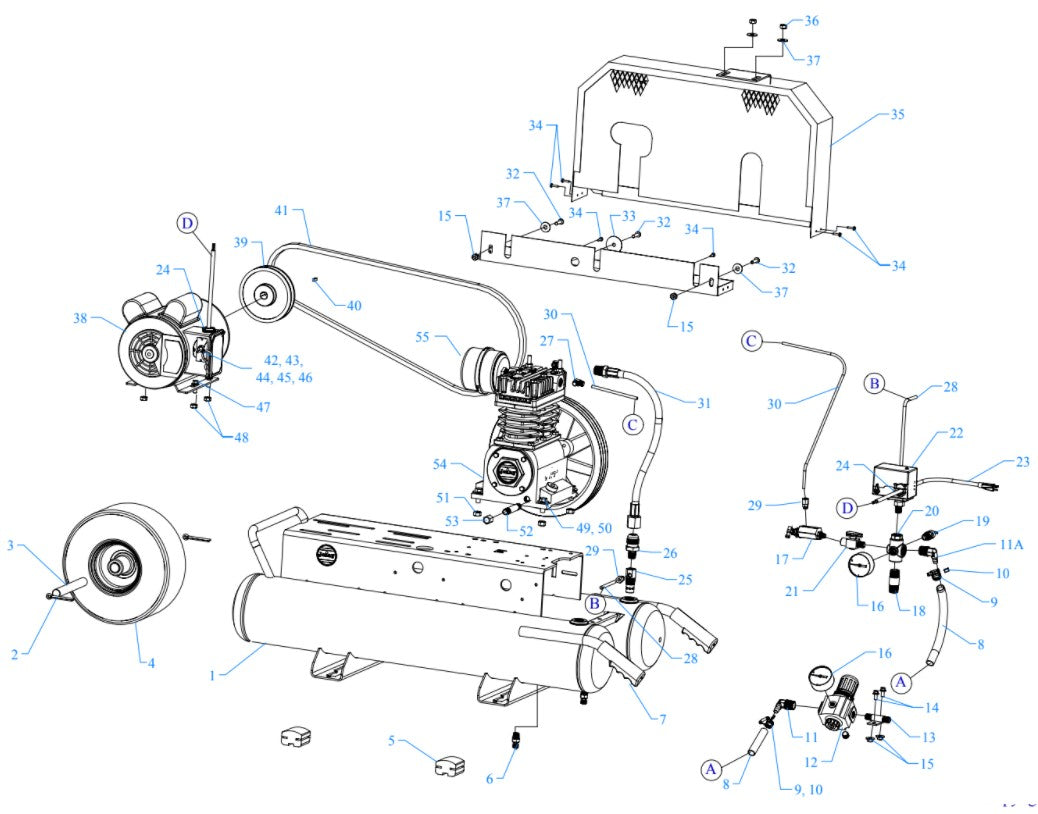 K15A-8P-DCS-DVS Assembly Parts By Jenny