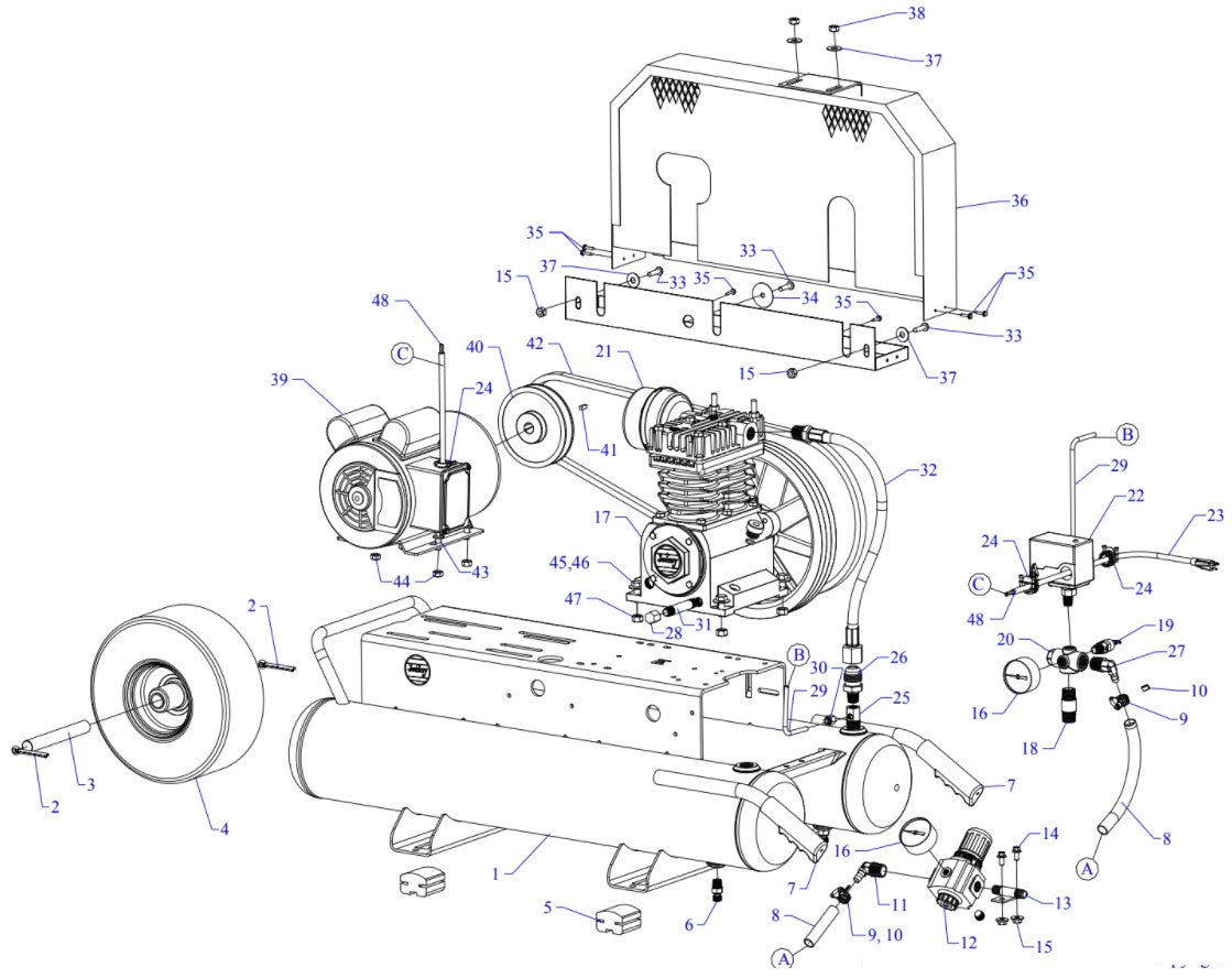 K15A-8P-SSC Assembly Parts By Jenny