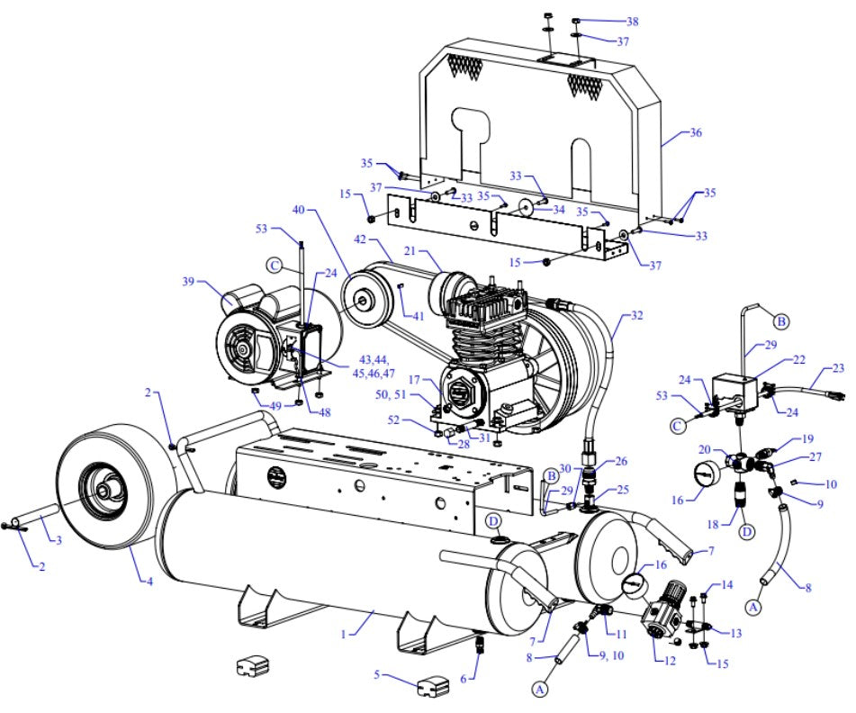 K1A-15P-SSC-DVS Assembly Parts By Jenny
