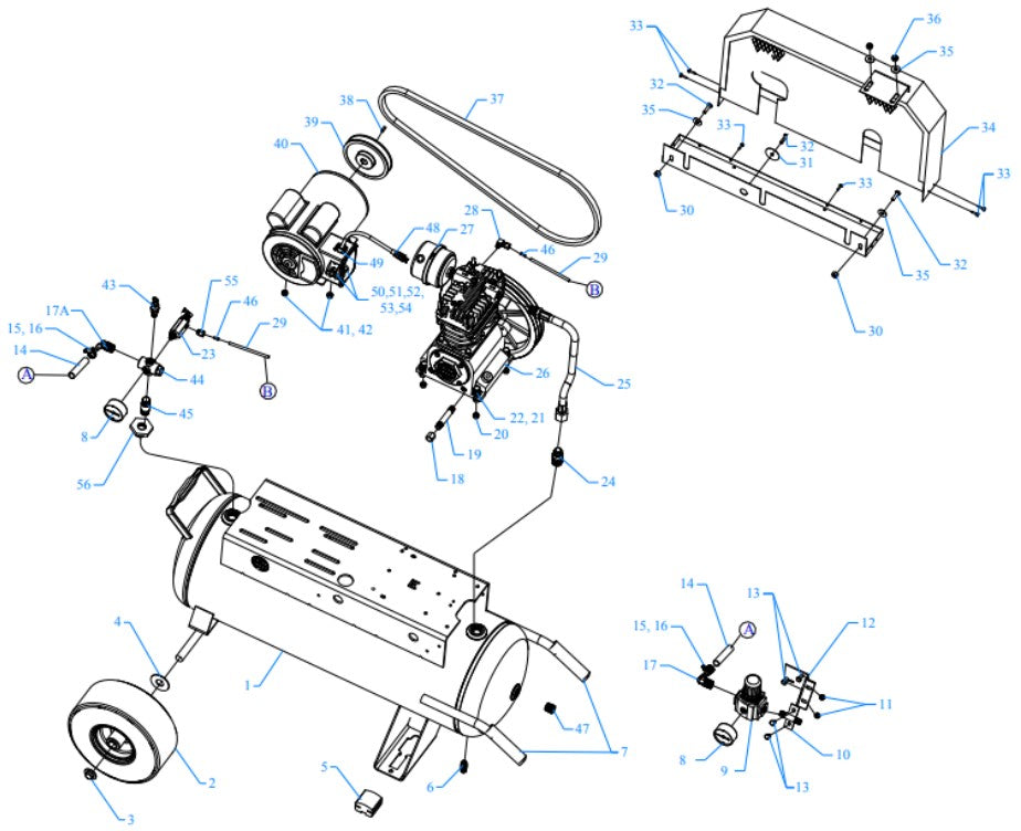 K1A-17P-CRC-DVS Assembly Parts By Jenny