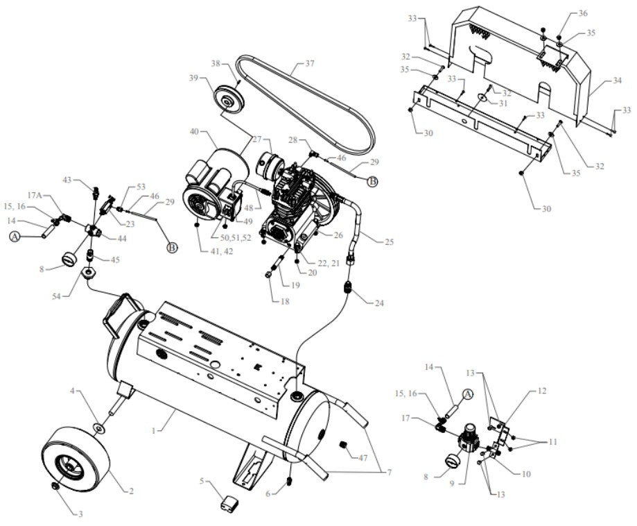 K1A-17P-CRC-SW3 Assembly Parts By Jenny