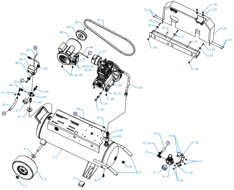 K1A-17P-SSC-DVS Assembly Parts By Jenny