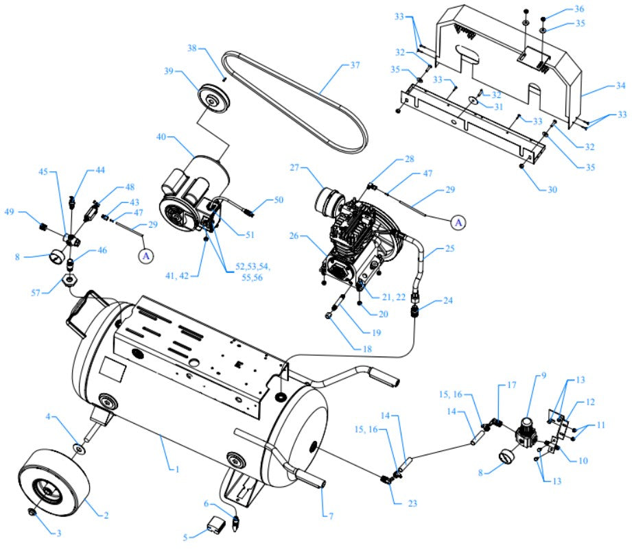 K1A-30P-CRC-DVS Assembly Parts By Jenny