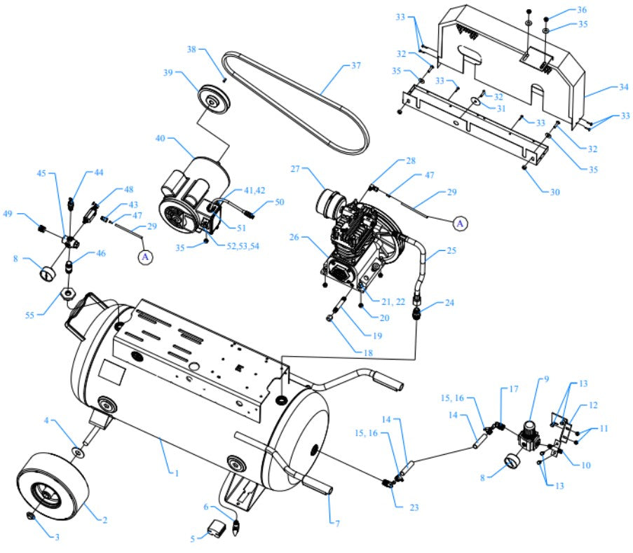 K1A-30P-CRC-SW3 Assembly Parts By Jenny