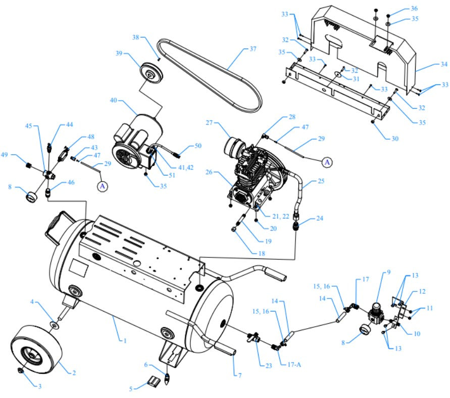 K1A-30P-CRC Assembly Parts By Jenny