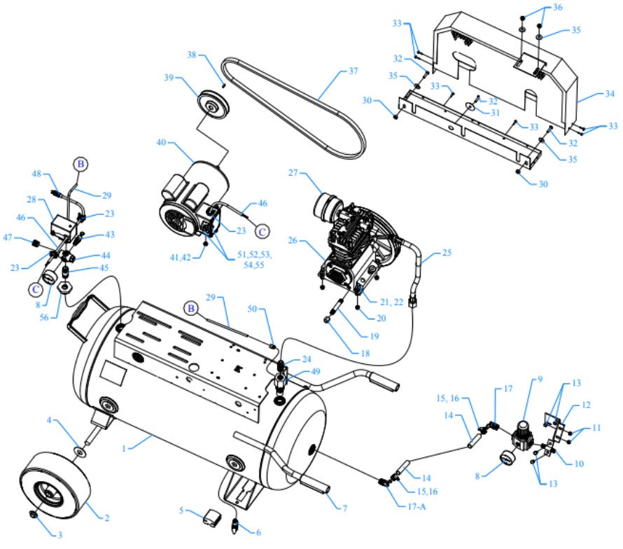 K1A-30P-SSC-DVS Assembly Parts By Jenny