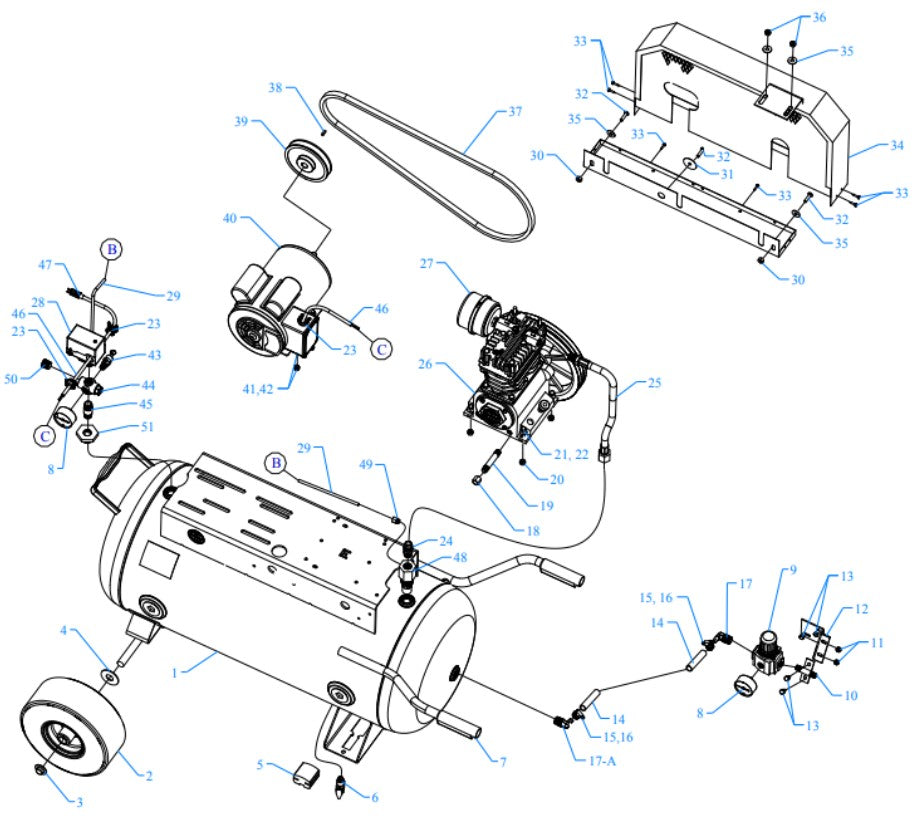 K1A-30P-SSC Assembly Parts By Jenny