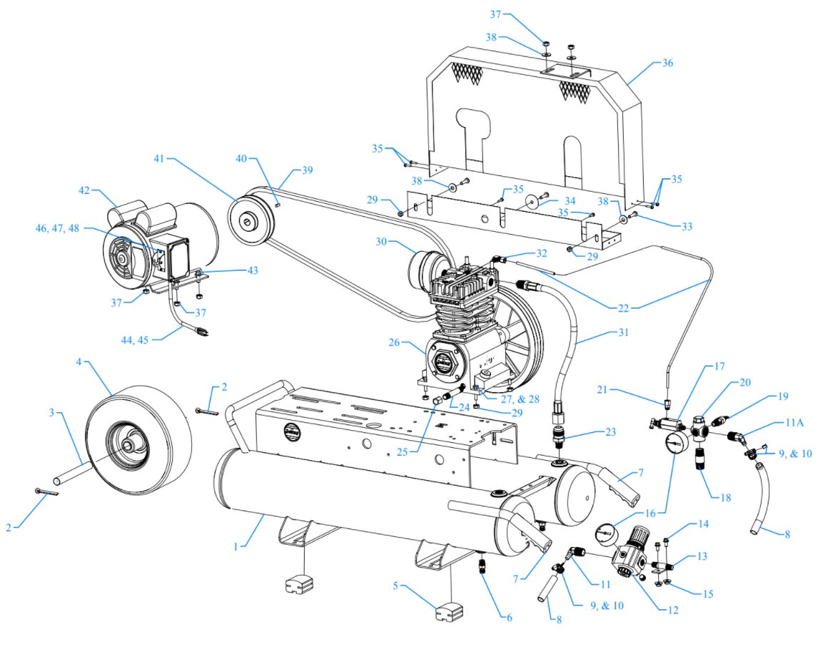 K1A-8P-CRC-SW3 Assembly Parts By Jenny