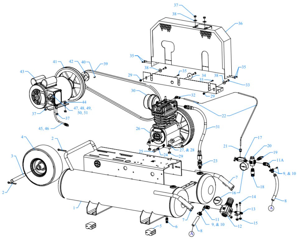 K2A-15P-CRC-DVS Assembly Parts By Jenny