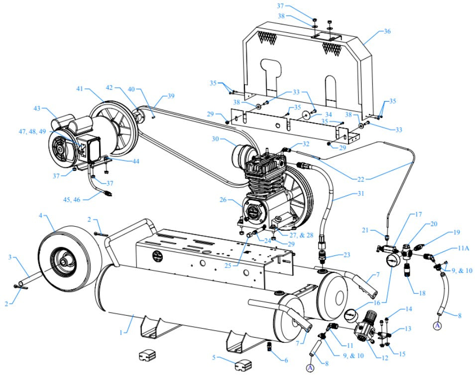 K2A-15P-CRC-SW3 Assembly Parts By Jenny
