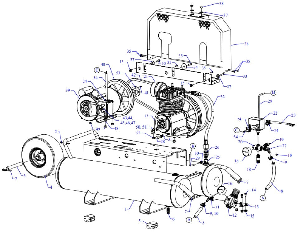 K2A-15P-SSC-DVS Assembly Parts By Jenny