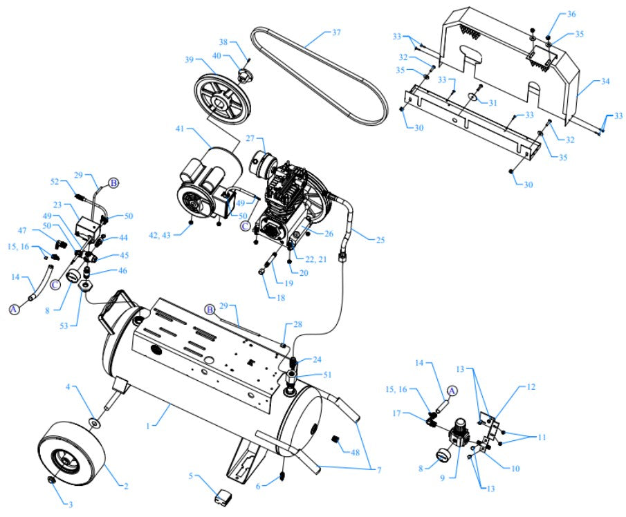 K2A-17P-SSC Assembly Parts By Jenny
