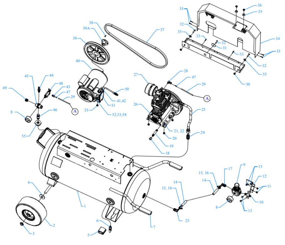 K2A-30P-CRC-SW3 Assembly Parts By Jenny