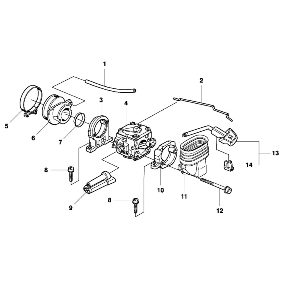 K950 Carburetor Assembly