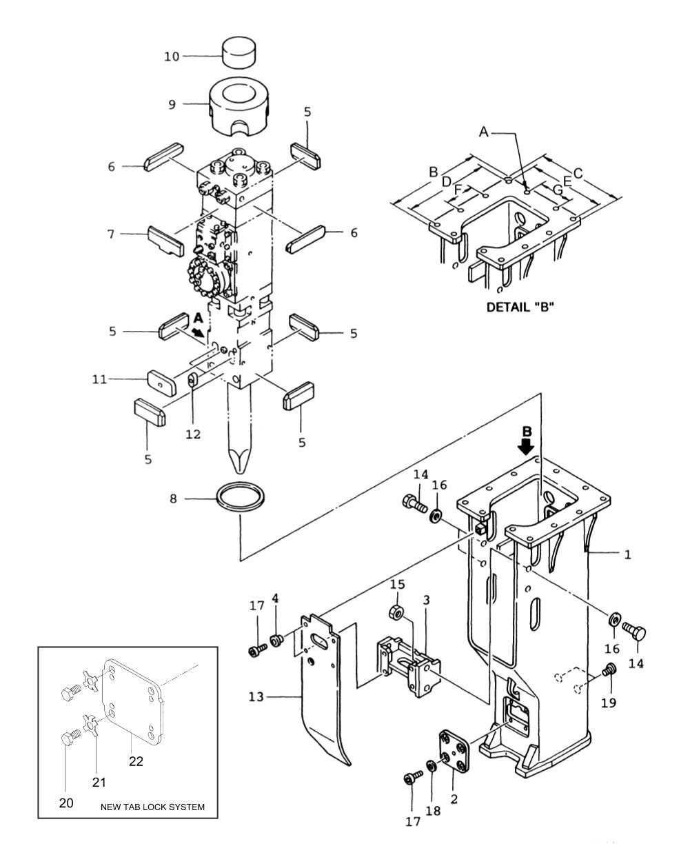 F12 T-Box Mounting Assembly Parts