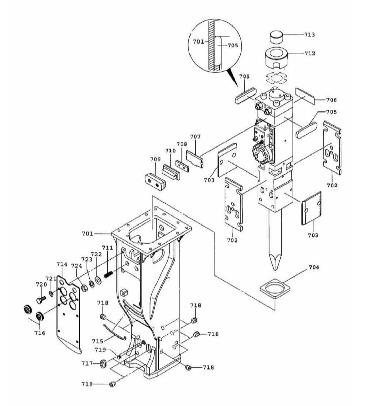 F22Qt NT-Box Mounting Assembly Parts