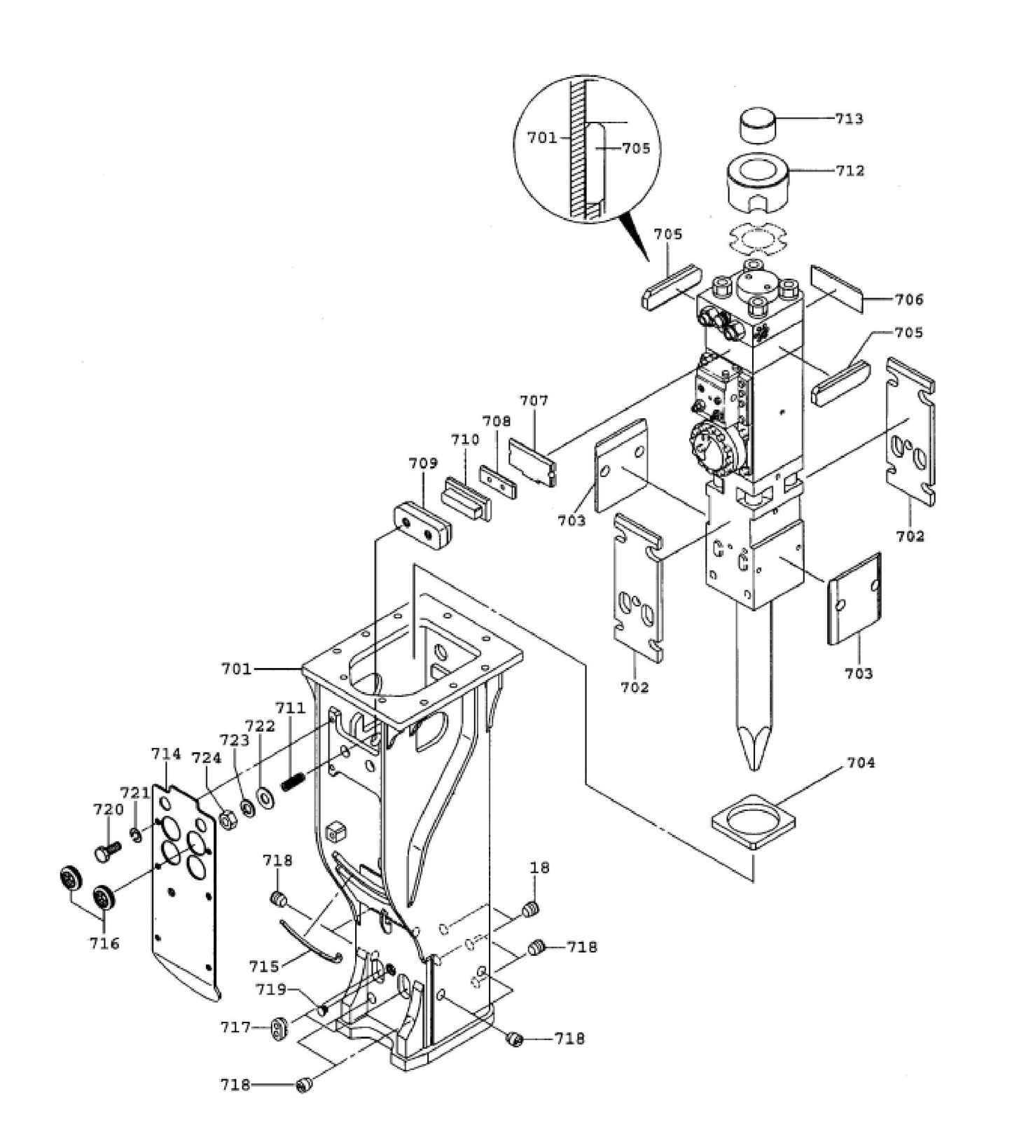 F27Qt Serial No.2528 ~ & Up NT-Box Mounting Assembly Parts