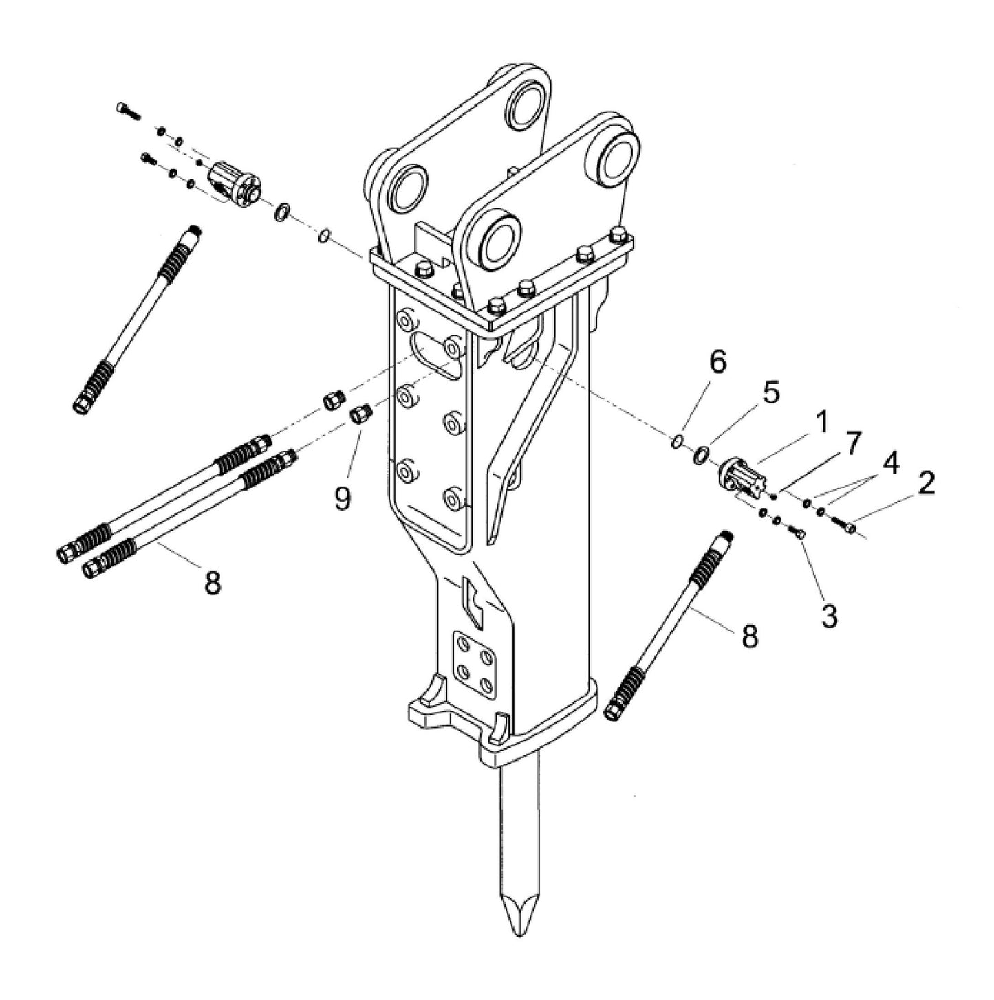 F27Qt Serial No.2528 ~ & Up Hose Configurations Assembly Parts