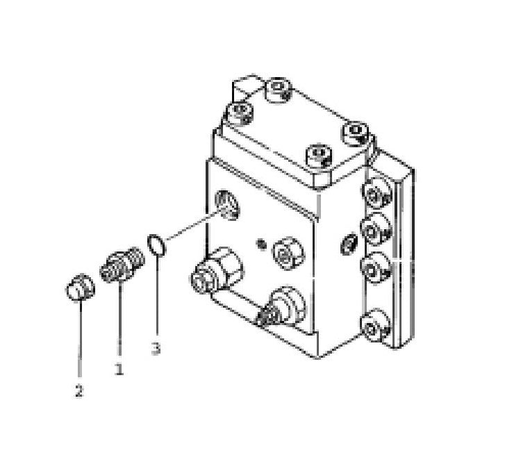 F27Qt Serial No.2528 ~ & Up Remote Lubrication (Auto-Lube) Option Kit Assembly Parts