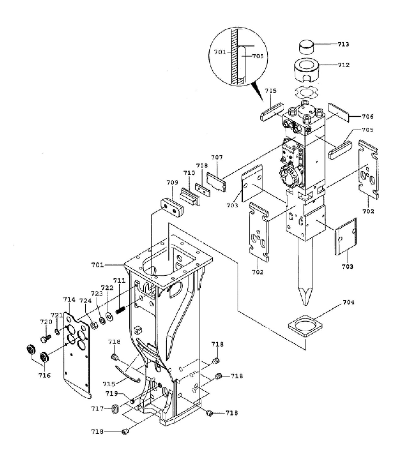 F35 QT S/N 3601 ~ NT-Box Mounting Assembly Parts