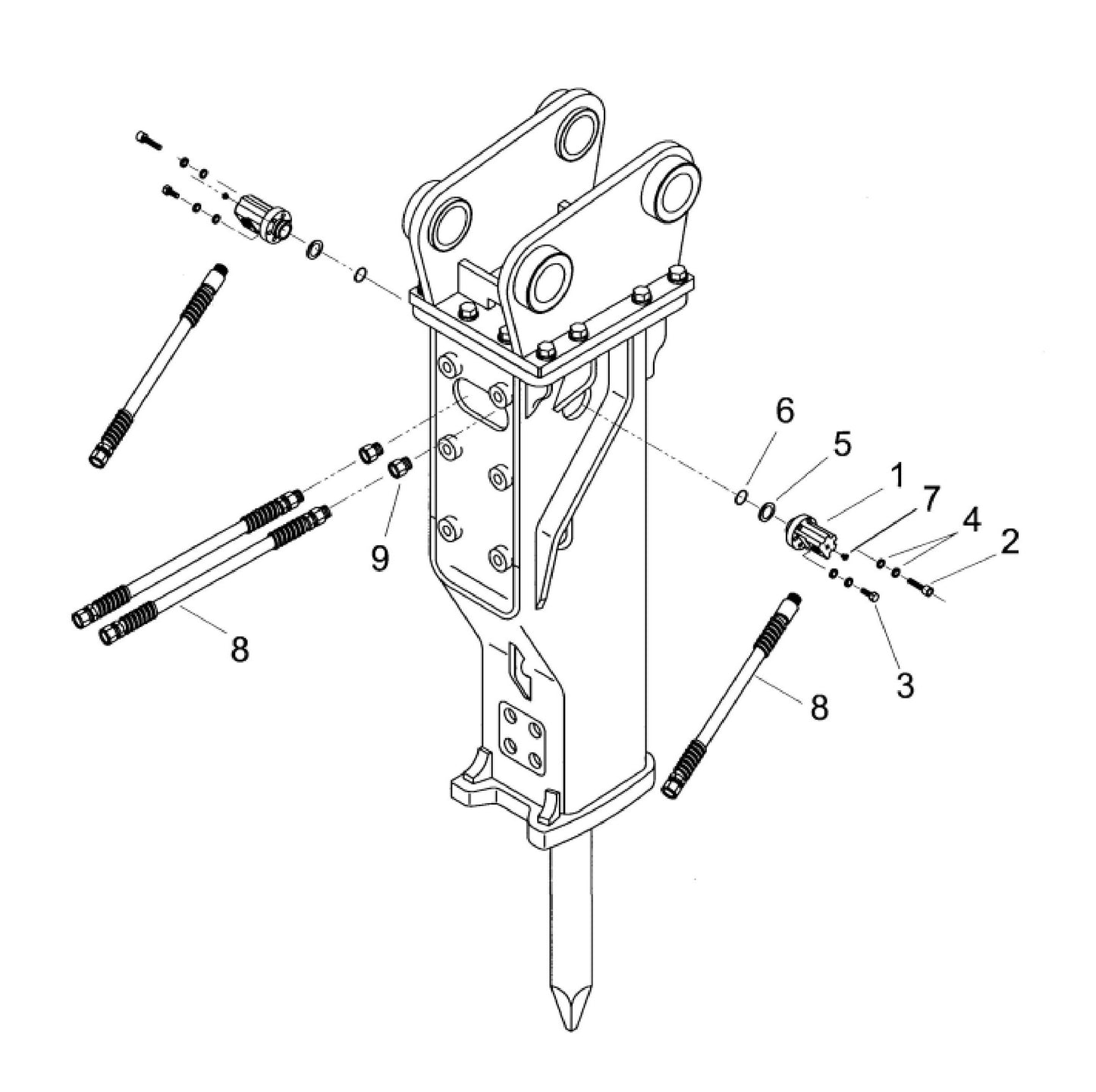 F35 QT S/N 3601 ~ Hose Configurations Assembly Parts
