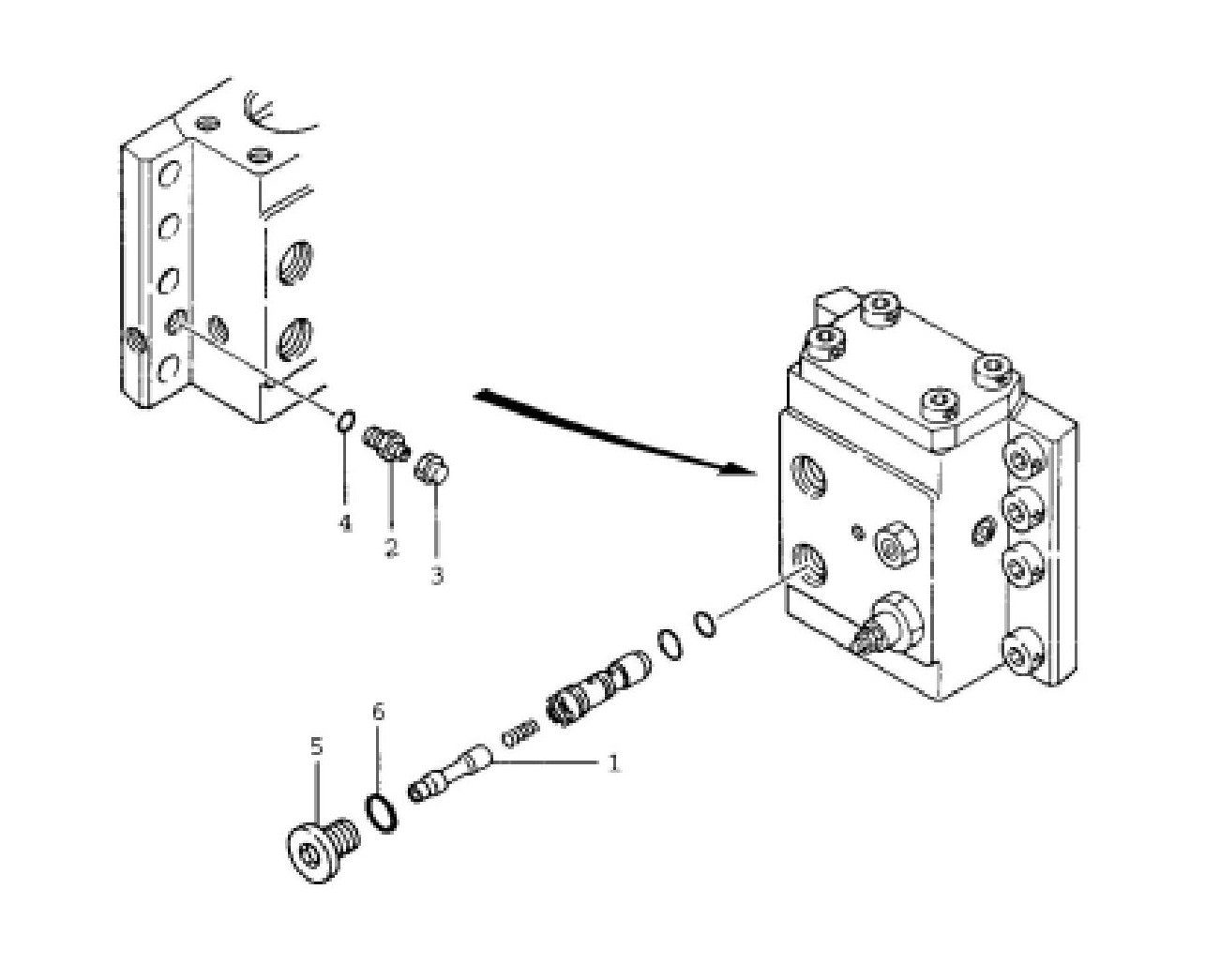 F35 QT S/N 3601 ~ Remote Stroke Control Option Kit Assembly Parts