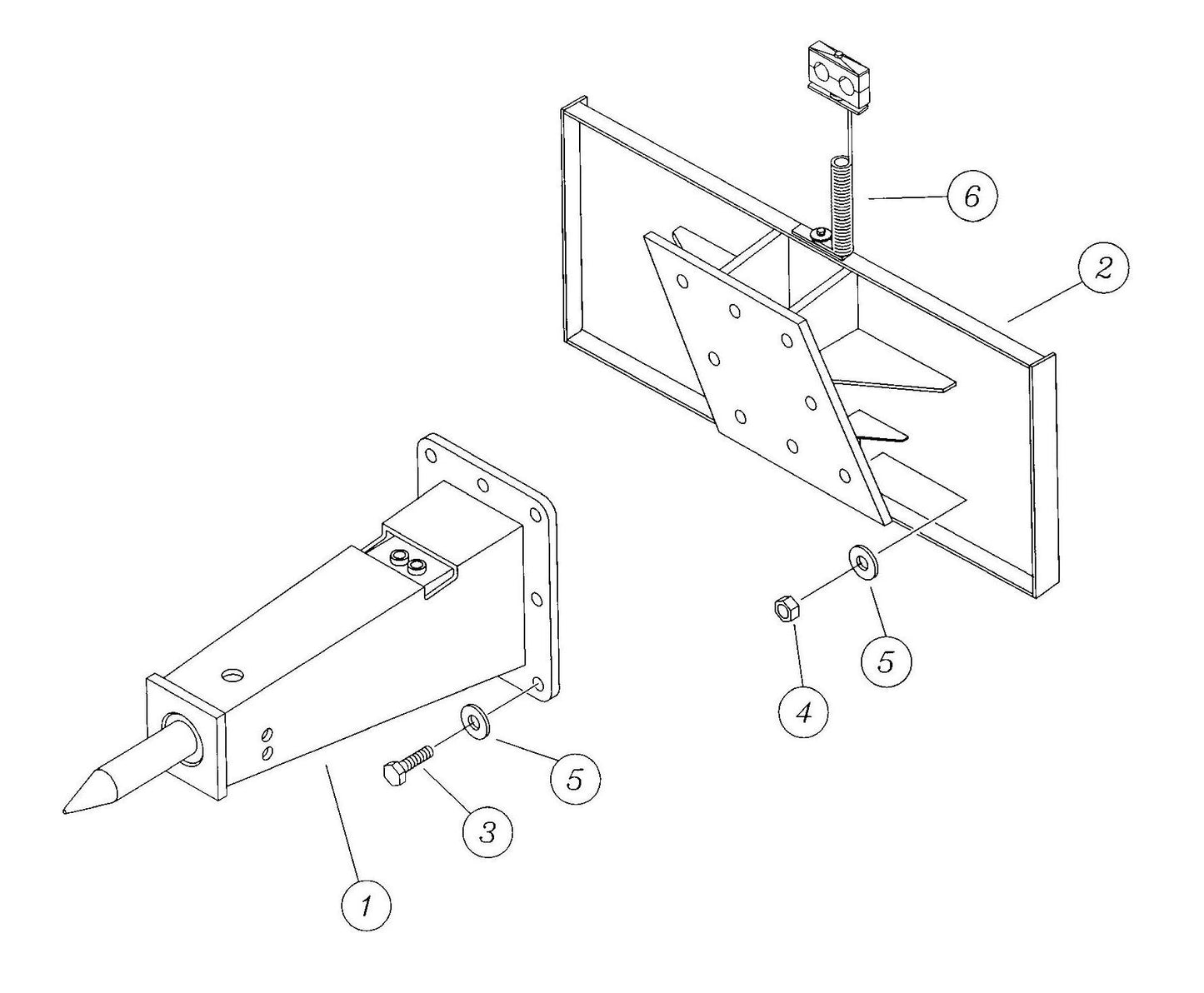 F3 (Serial No.5001 & Up) Bolted One-Piece Rigid Assembly Parts