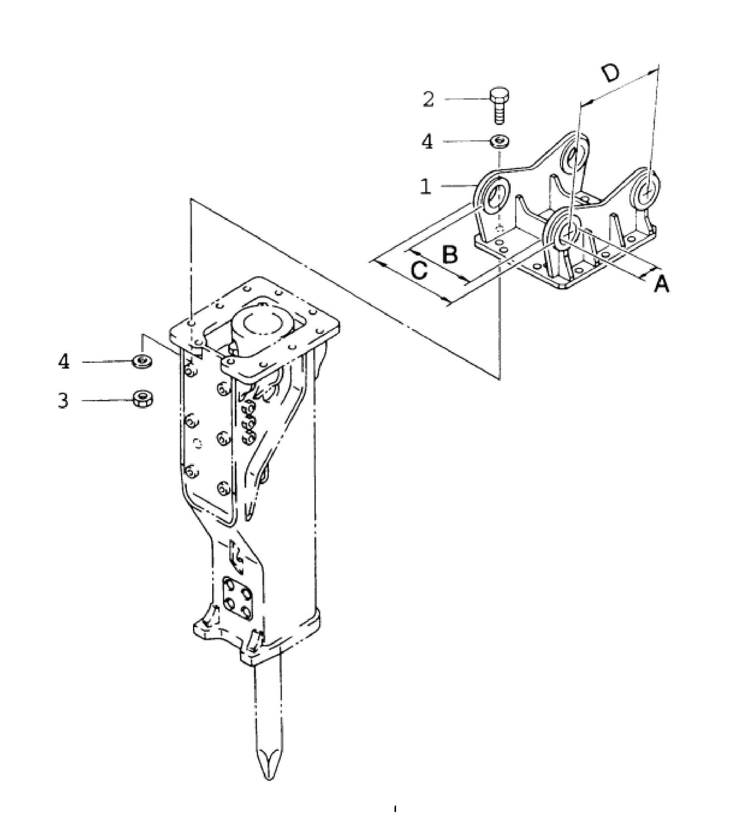 F45 QT-K107 Universal Top Cap Assembly Parts