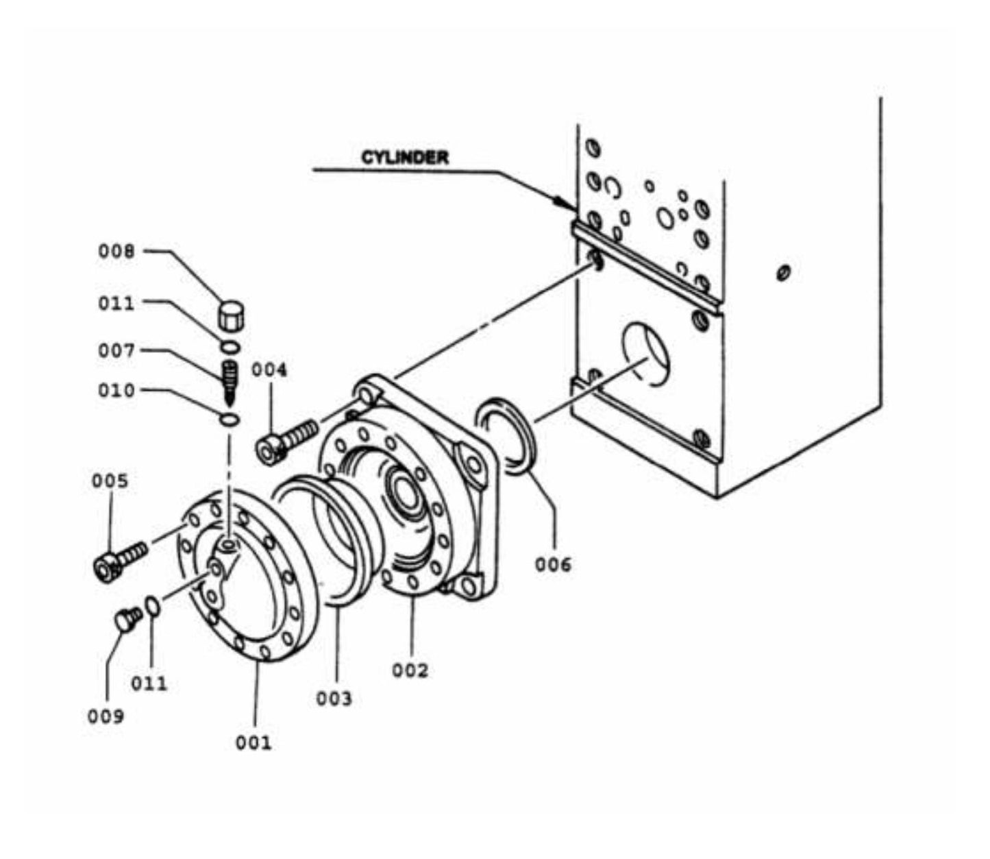 F45 QT-K107 Accumulator Assembly Parts