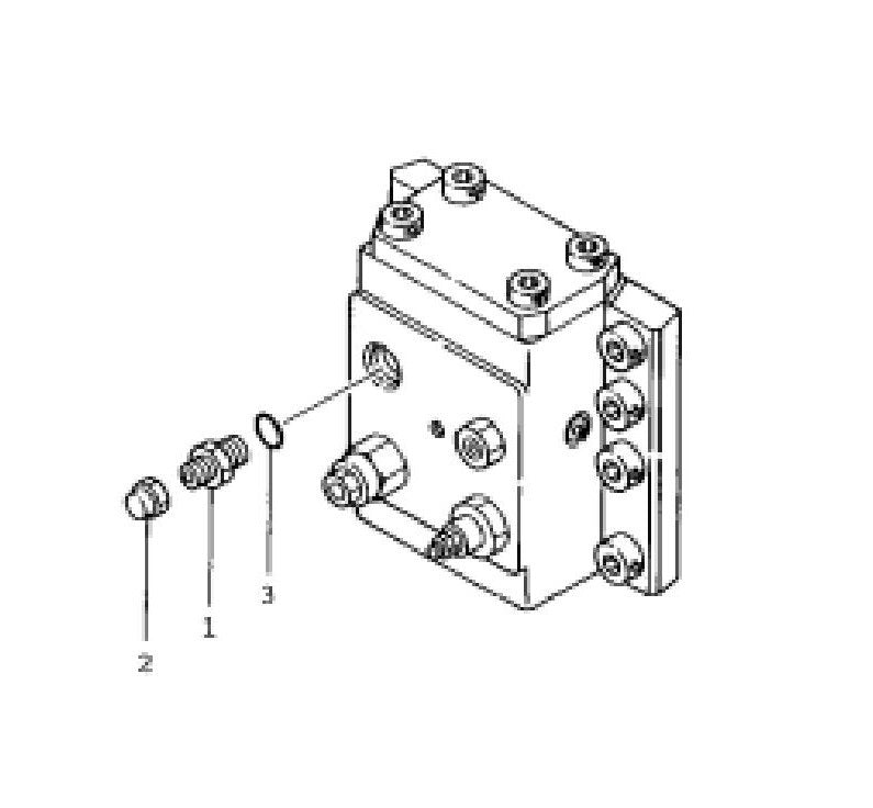 F45 QT-K107 Remote Lubrication (Auto-Lube) Option Kit Assembly Parts